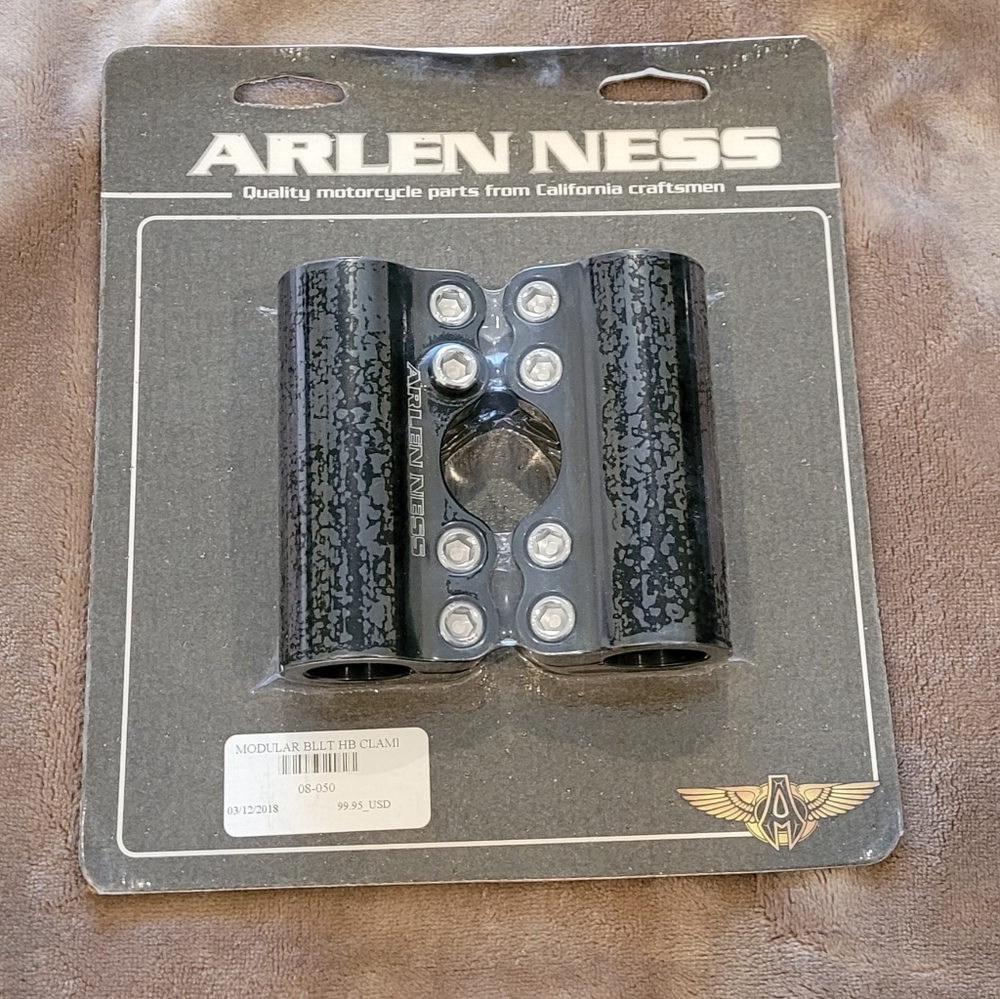 ARLEN NESS MODULAR BILLET HANDLEBAR CLAMPS 08-050